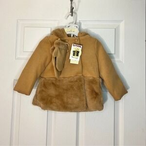 NWT 12M Jacket and mittens